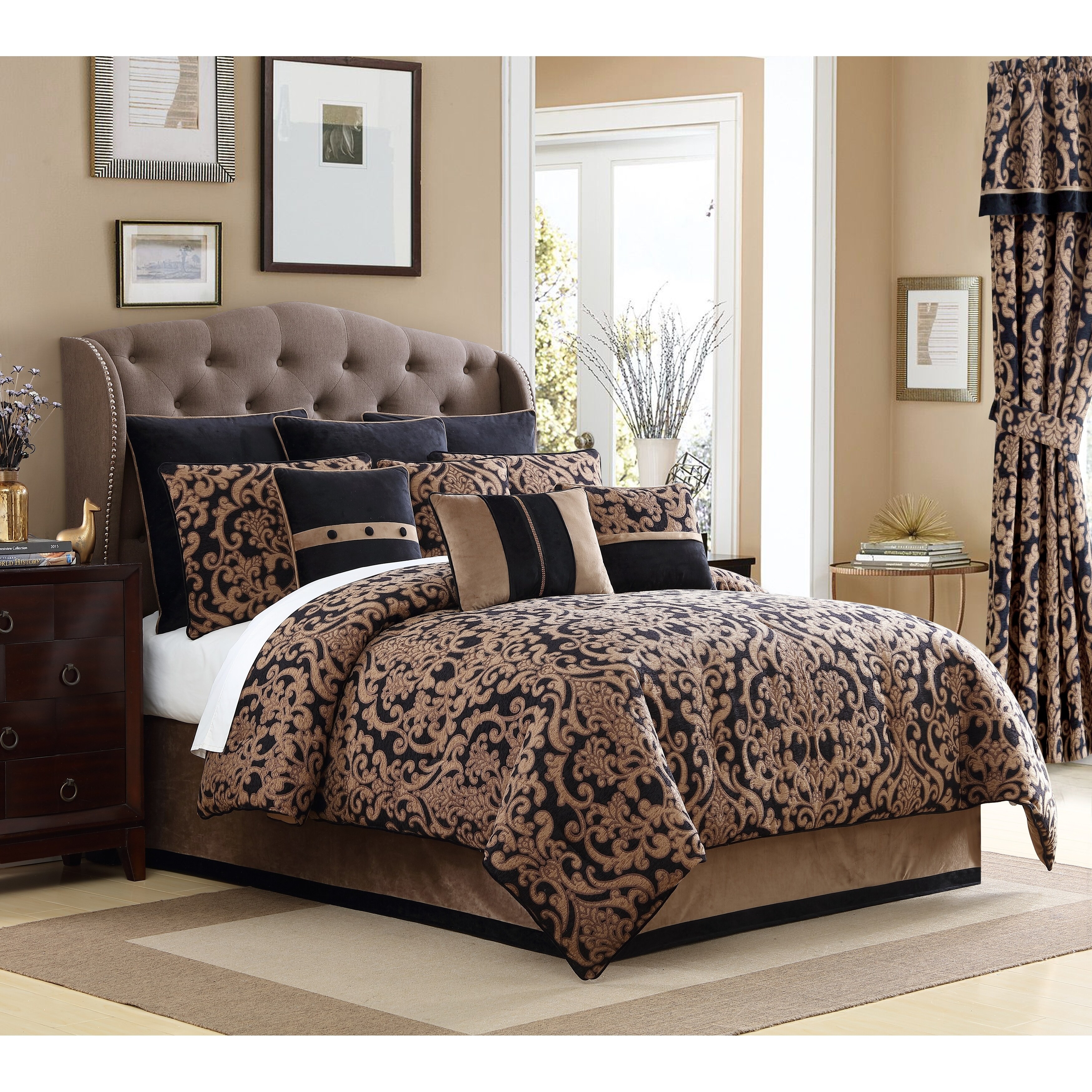 Shop Veratex Chambord 4 Piece Comforter Set Free Shipping Today
