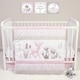 preview thumbnail 2 of 8, Sweet Forest Friends 4 Piece Crib Bedding Set