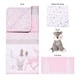 preview thumbnail 4 of 8, Sweet Forest Friends 4 Piece Crib Bedding Set