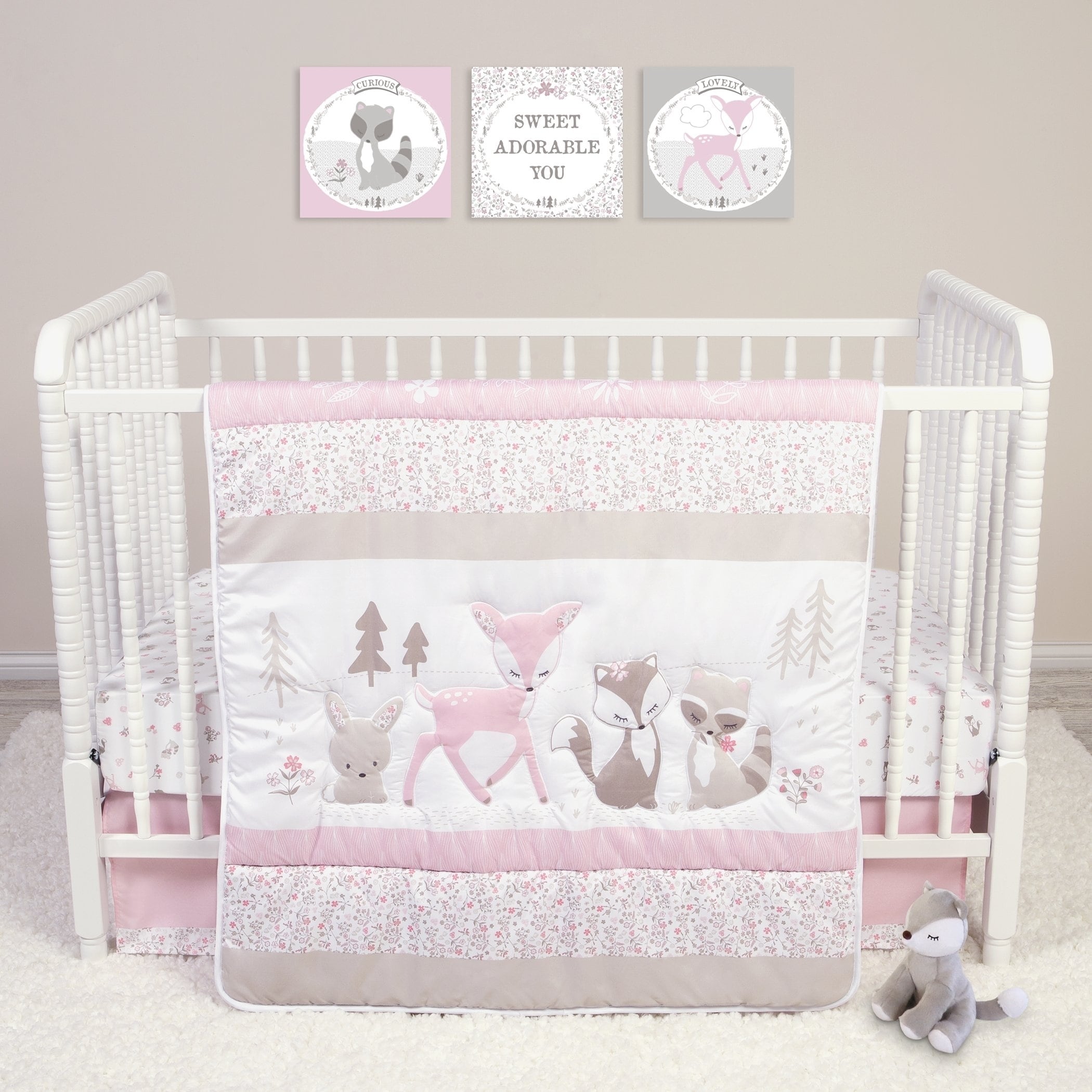 forest friends baby bedding