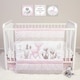 preview thumbnail 1 of 8, Sweet Forest Friends 4 Piece Crib Bedding Set