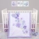 preview thumbnail 2 of 8, Butterfly Meadow 4 Piece Crib Bedding Set