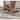 Simple Living Bianca Camel Brown Chair & Ottoman Set