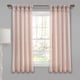 preview thumbnail 21 of 37, Porch & Den Alsea Burlap Knotted Tab Top Window Curtain Panel Pair
