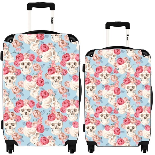 pink hardside luggage set