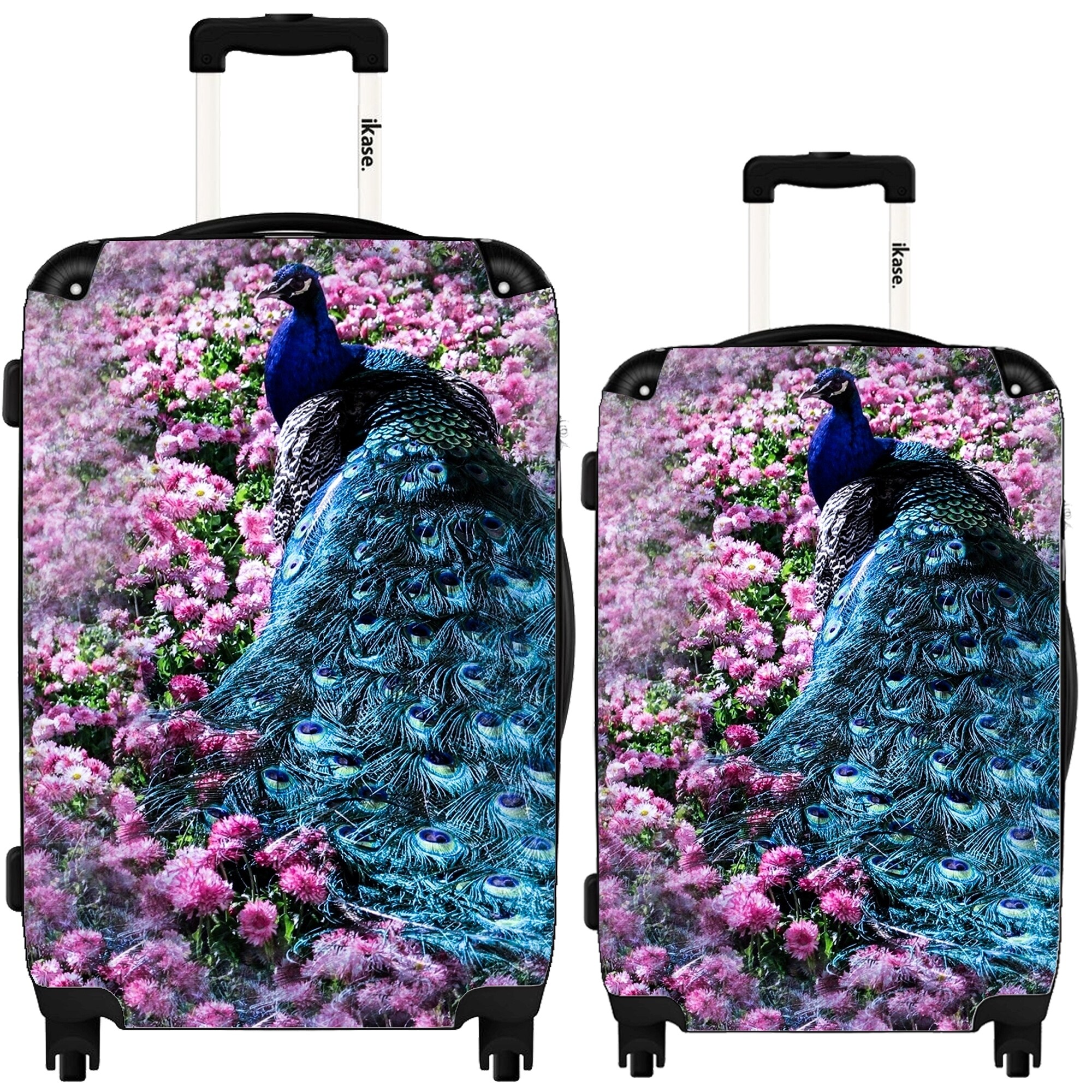 peacock luggage set