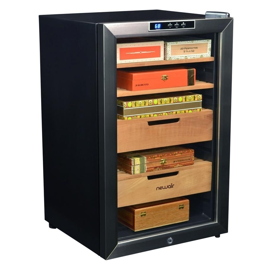 Shop Newair Cigar Humidor Heating Cooling W 400 Cigar Capacity