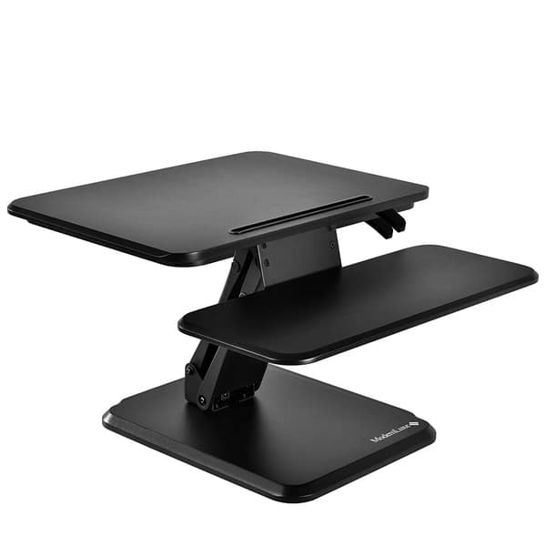 Shop Modern Luxe Adjustable Standing Computer Desk With Keyboard