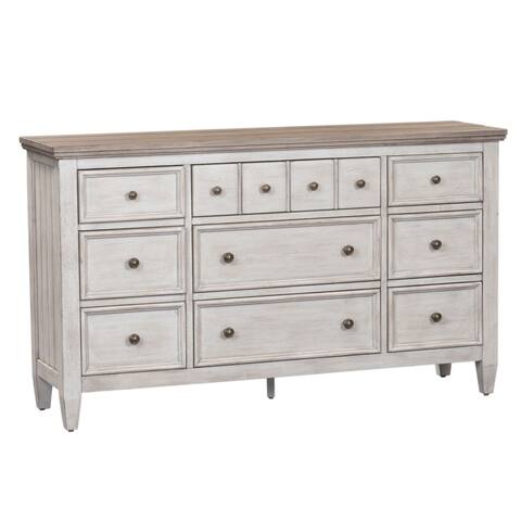 Dressers Chests Online At Our Best Bedroom Liberty Heartland Antique White Wood 9 Drawer Dresser