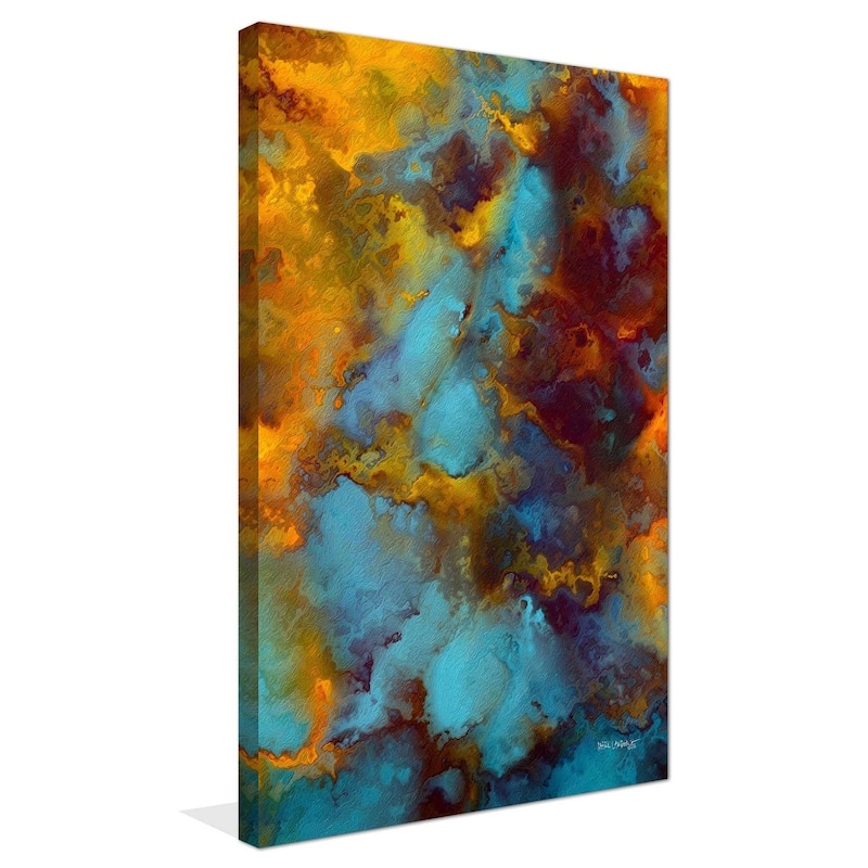 "A Good Word, Proverbs 12:25" by Mark Lawrence Print (Vertical)