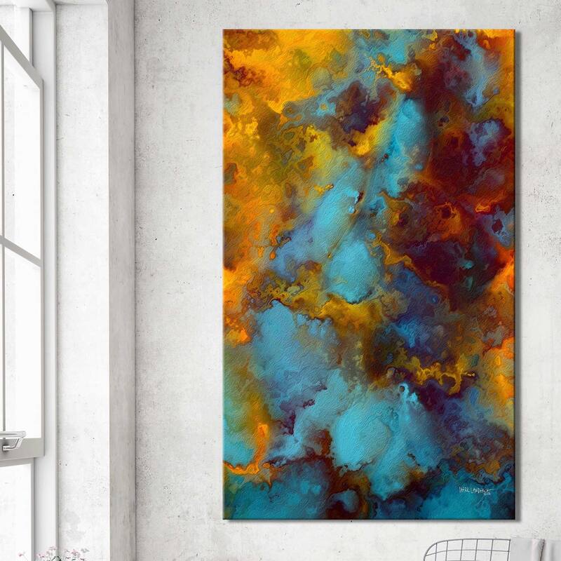 "A Good Word, Proverbs 12:25" by Mark Lawrence Print (Vertical)