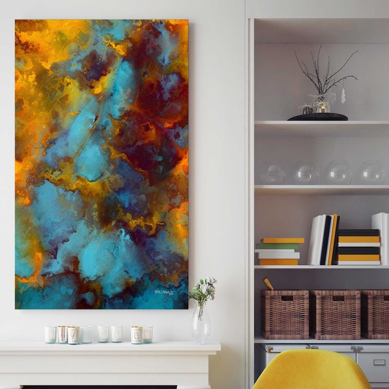 "A Good Word, Proverbs 12:25" by Mark Lawrence Print (Vertical)