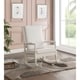 preview thumbnail 1 of 4, Taylor & Olive Hydrangea White Wood Rocking Chair with Cushions