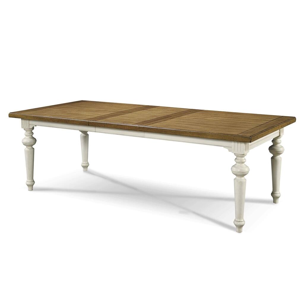 Summer Hill Farmhouse Dining Table - Antique White
