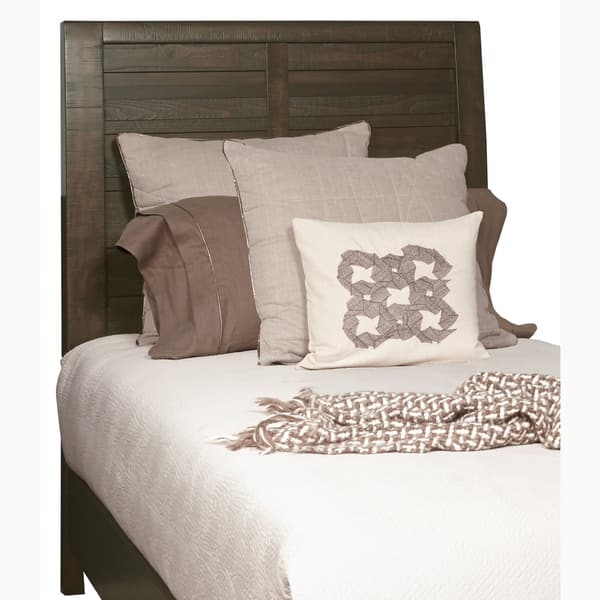 Shop Lauren Distressed Brown Modern Industrial Rustic Headboard