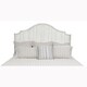preview thumbnail 3 of 7, Montauk Antique White Distressed Headboard (Headboard Only)