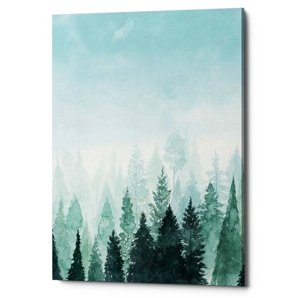 Epic Graffiti 'Into the Trees I' by Grace Popp Giclee Canvas Wall Art ...