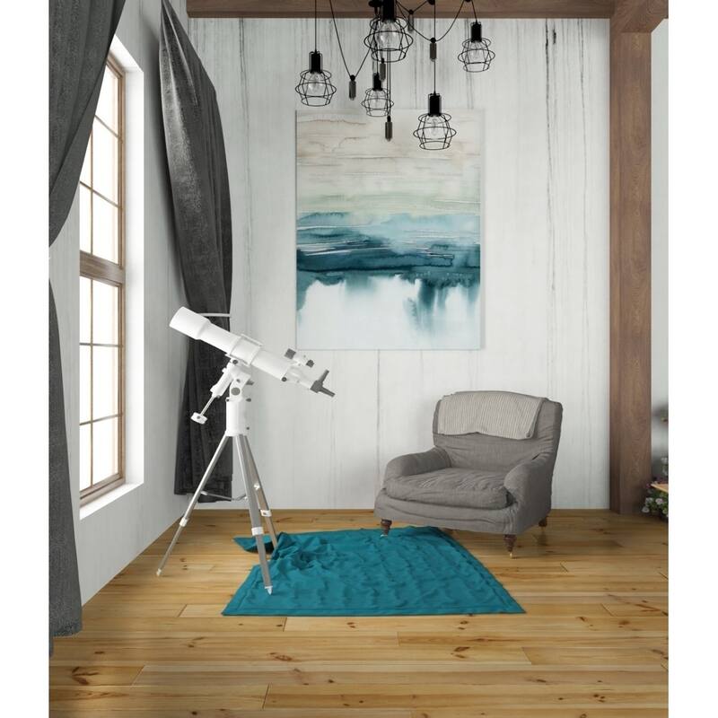 Epic Graffiti 'Organic Cascade I' by Grace Popp Giclee Canvas Wall Art, 12"x16"