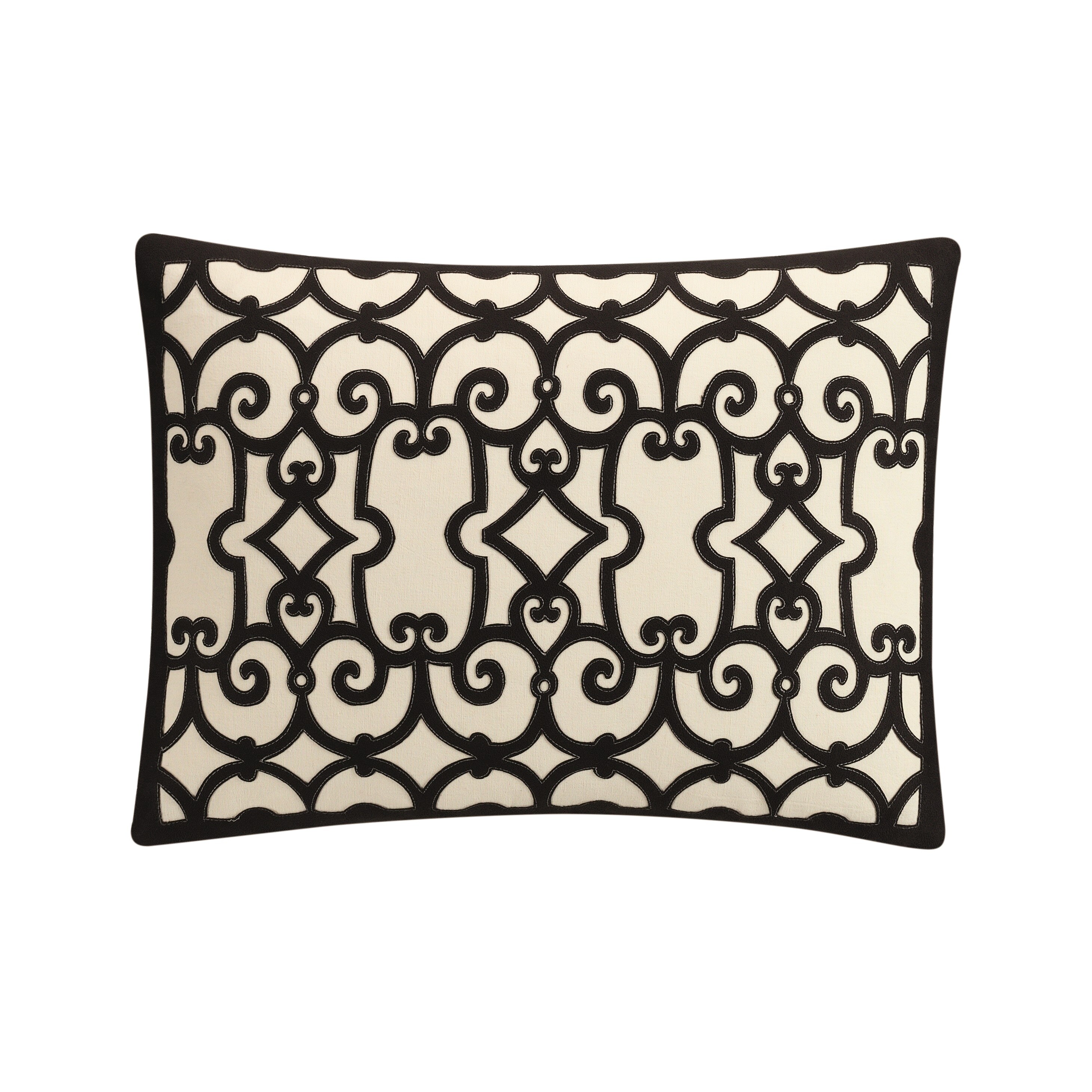 black suede throw pillows