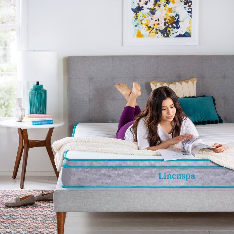 Linenspa Essentials AlwaysCool 8-inch Hybrid Mattress