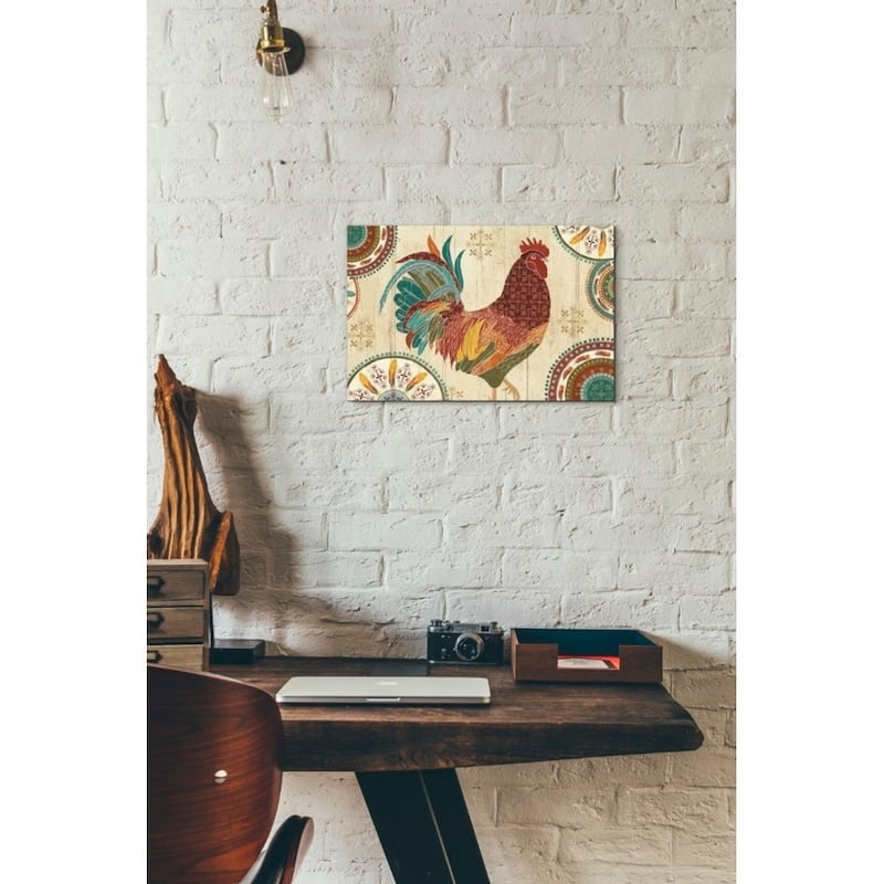 Epic Graffiti 'At the Barn I' Giclee Canvas Wall Art, 18"x12"
