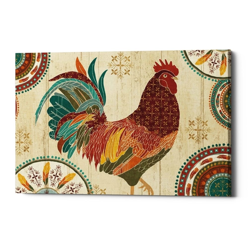 Epic Graffiti 'At the Barn I' Giclee Canvas Wall Art, 18"x12"