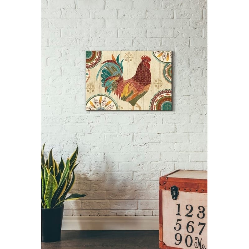 Epic Graffiti 'At the Barn I' Giclee Canvas Wall Art, 18"x12"