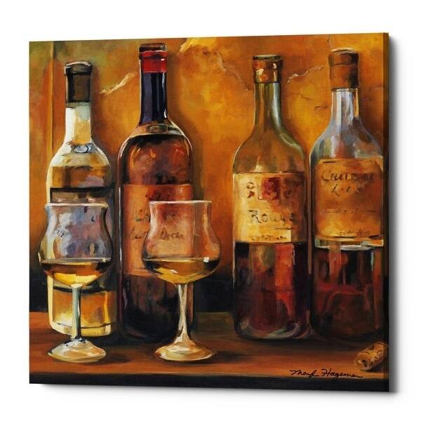 Epic Graffiti 'Haute Chapeau Rouge II' Giclee Canvas Wall Art, 12"x12" - 26 x 26