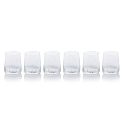 Kaberi Hammered Rock Glasses, Set of 6