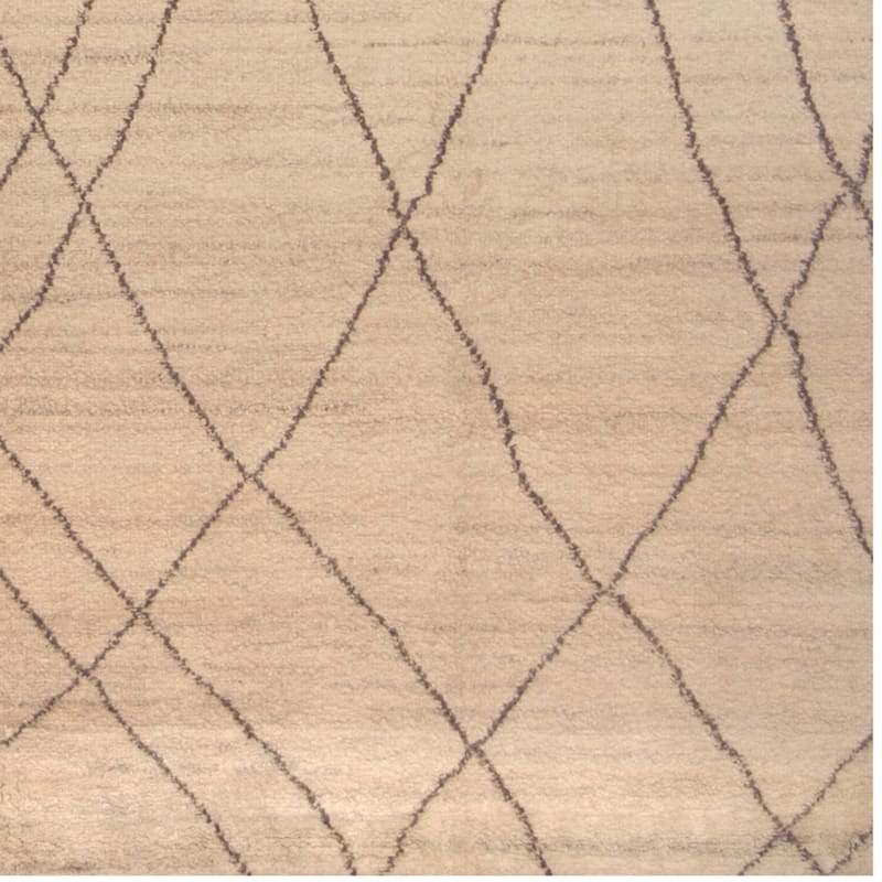 Handmade One-of-a-Kind Wool Rug (India) - 10' x 14'