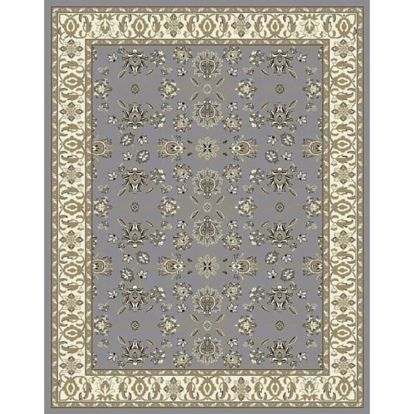 Copper Grove Sastamala Bordered Persian Area Rug