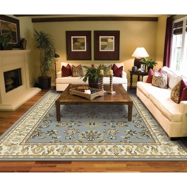 Copper Grove Sastamala Bordered Persian Area Rug