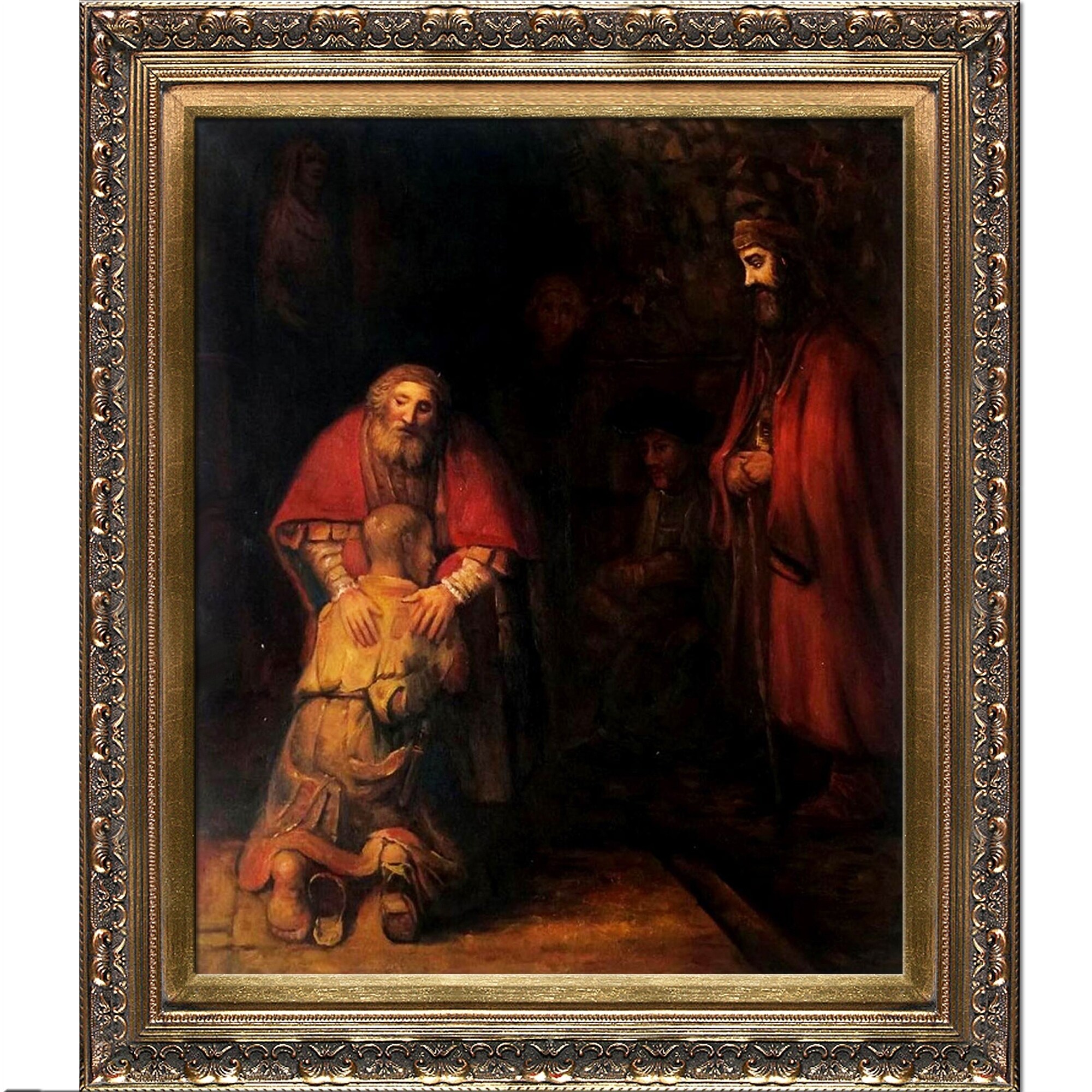 Shop Rembrandt Van Rijn Return Of The Prodigal Son Hand Painted