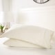 preview thumbnail 14 of 24, Luxury Ultra Soft 2 Piece Pillow Case Set by Home Collection King - Vanilla
