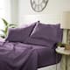 Luxury Ultra Soft 6-piece Bed Sheet Set by Home Collection - Full - Blackberry
