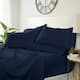 Luxury Ultra Soft 6-piece Bed Sheet Set by Home Collection - King - Midnight Blue