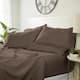 Luxury Ultra Soft 6-piece Bed Sheet Set by Home Collection - Twin XL - Sandalwood