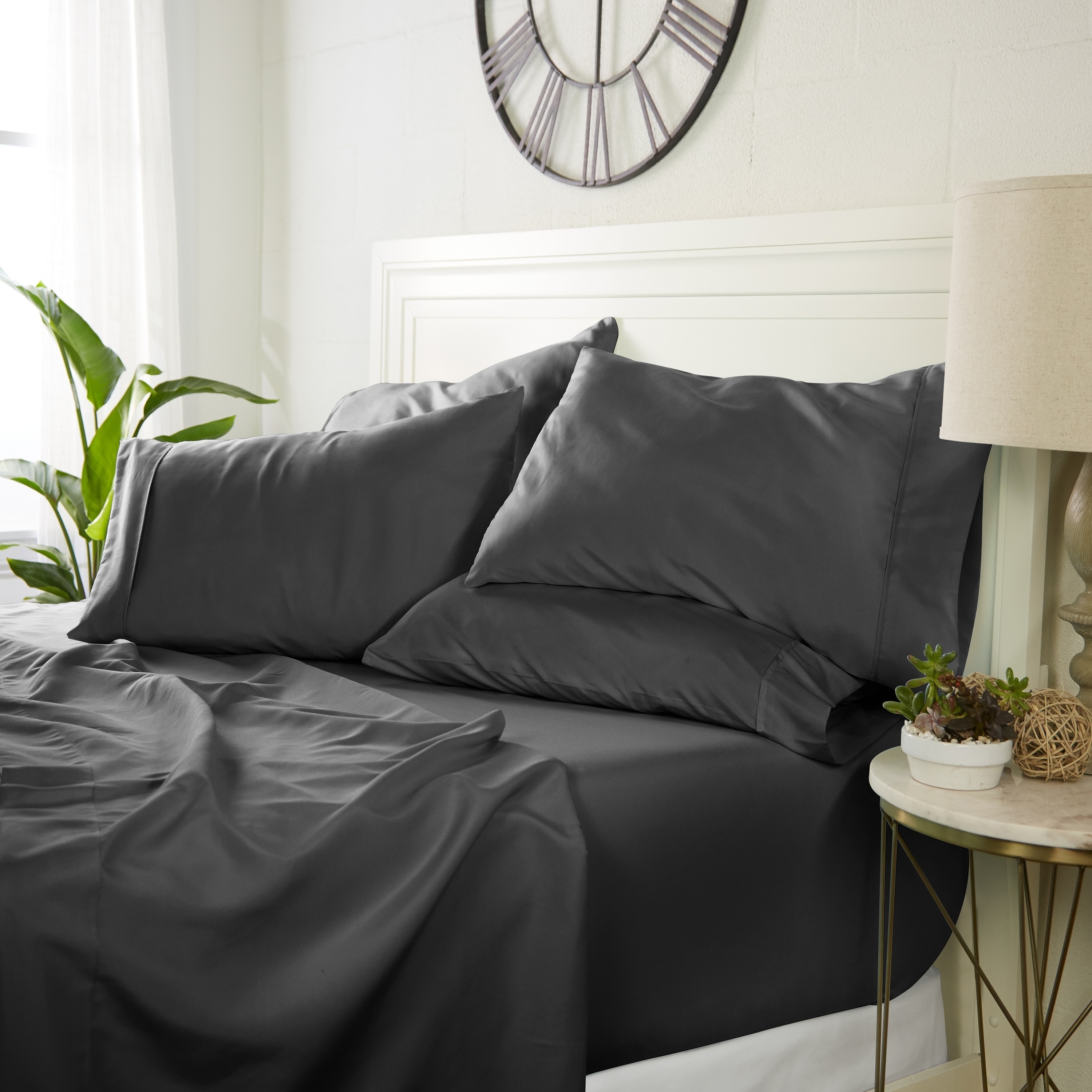 Soft Essentials Ultra-soft 6-piece Bed Sheet Set - On Sale - Bed