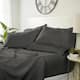 Luxury Ultra Soft 6-piece Bed Sheet Set by Home Collection - Twin - Slate