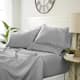 Luxury Ultra Soft 6-piece Bed Sheet Set by Home Collection - Full - Slate