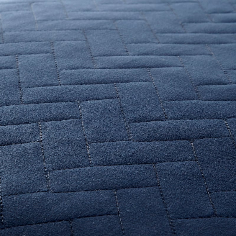 Luxury Ultra Soft Herring Quilted Coverlet Set by Home Collection