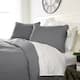 Luxury Ultra Soft Herring Quilted Coverlet Set by Home Collection - Ash Gray - King
