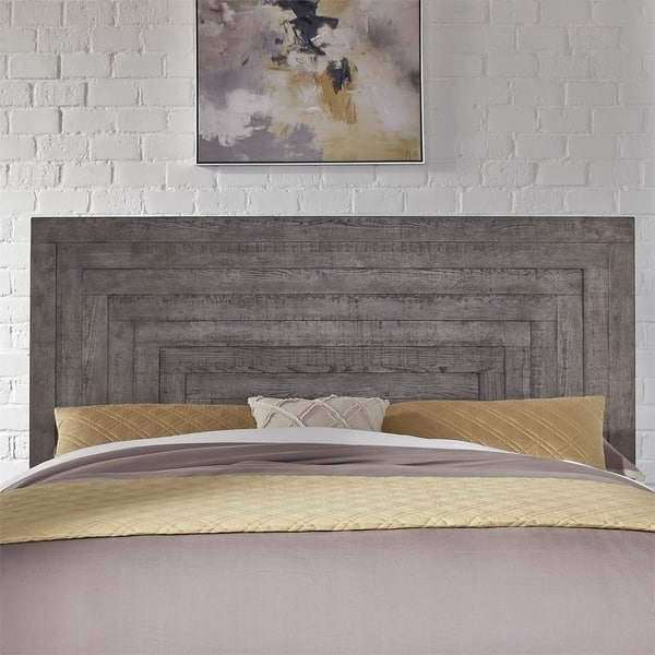 Shop Liberty Dusty Charcoal King Panel Headboard On Sale Free