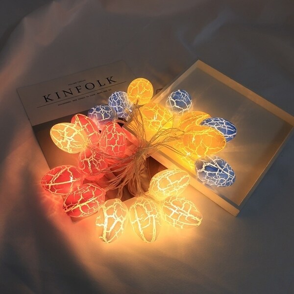 1.5M Easter Rabbit LED Light String Bunny Festive Lamp Battery Operate Decor 