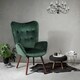 Carson Carrington Falltorp Velvet Tufted Accent Chair - Thumbnail 0