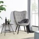 Carson Carrington Falltorp Velvet Tufted Accent Chair - Thumbnail 21