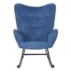 Carson Carrington Falltorp Velvet Tufted Accent Chair - Thumbnail 12