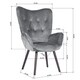 Carson Carrington Falltorp Velvet Tufted Accent Chair - Thumbnail 17