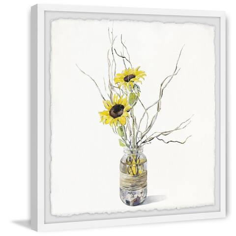 Carson Carrington Handmade Sunflower Bloom Framed Print