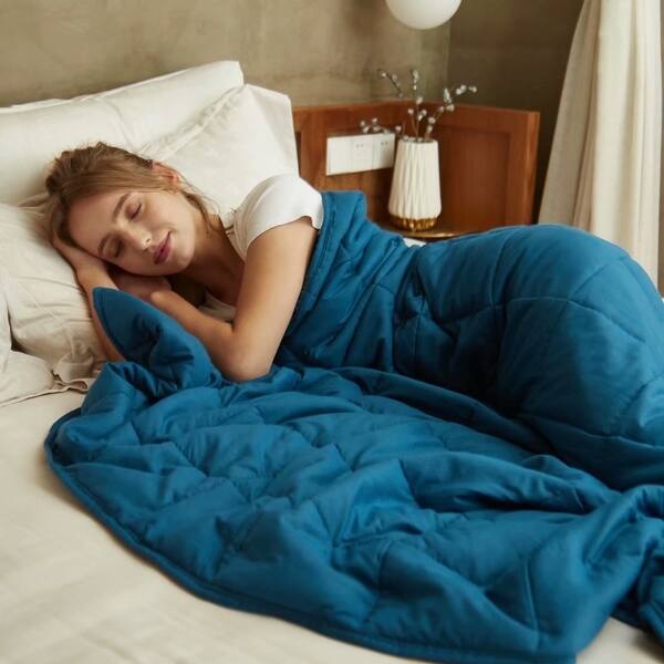Shop Merrylife Weighted Blanket With Duvet Cover Removable Glass